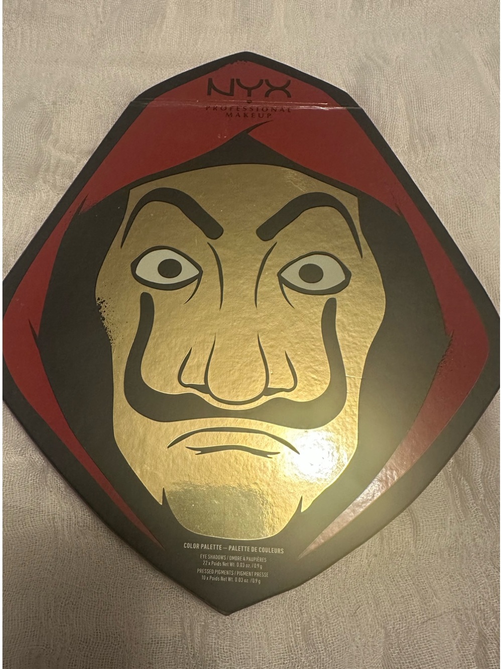 NYX x Money Heist Limited Edition Eyeshadow Palette – New